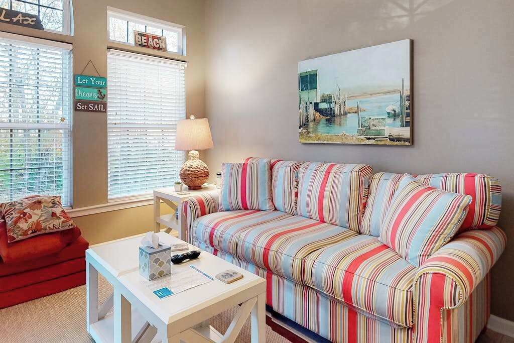TV, fireplace, DVD player
