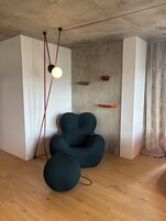 Sala de estar en el lobby