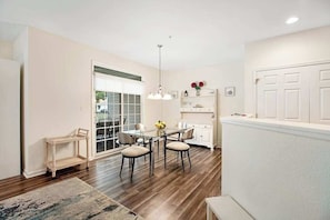 Interior - Bear Trap Dunes 1st floor condo w/ central AC, private W/D, and gas fireplace (Ocean View)