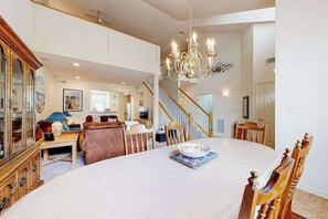 Interior - Creekside townhome with gas grill, patio, deck, W/D, full kitchen, & pool table (Millville)