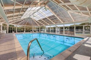 Pool - Spacious Salt Pond home with private deck & pool/hot tub/tennis access (Bethany Beach)