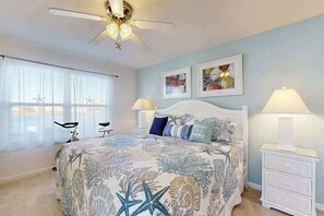 Iron/ironing board, WiFi, bed sheets, wheelchair access - 1st-floor Bethany Bay condo with bay views & on-site golf/pool/tennis (Ocean View)