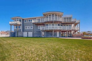 Exterior - Town of Fenwick Island bay front house w/deck, patio, bay views, grill (Fenwick Island)
