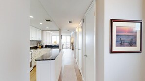 Fridge, microwave, oven, stovetop - Sea Colony 5th floor condo with pools, tennis/pickle ball courts, fitness center (Bethany Beach)