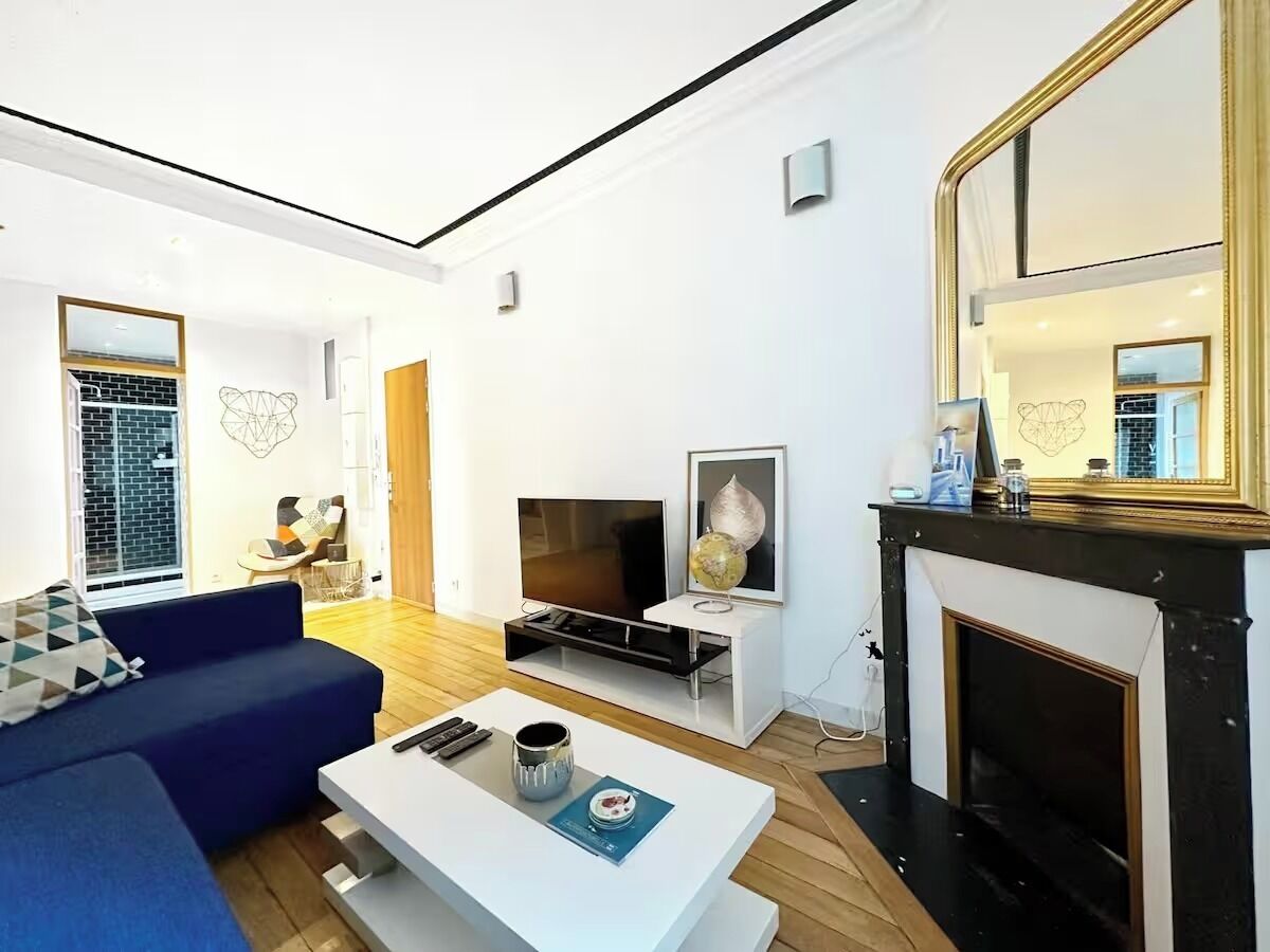 Departamento Confort, vista a la ciudad | Área de sala de estar