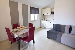 Apartment, 1 Bedroom, Terrace, Pool View | Dining room - Modern Poolside Flat With Game Room Acess (Tar-Vabriga)
