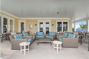 Terrace/patio - Millville by the Sea home with clubhouse, pools & wellness center access (Millville)