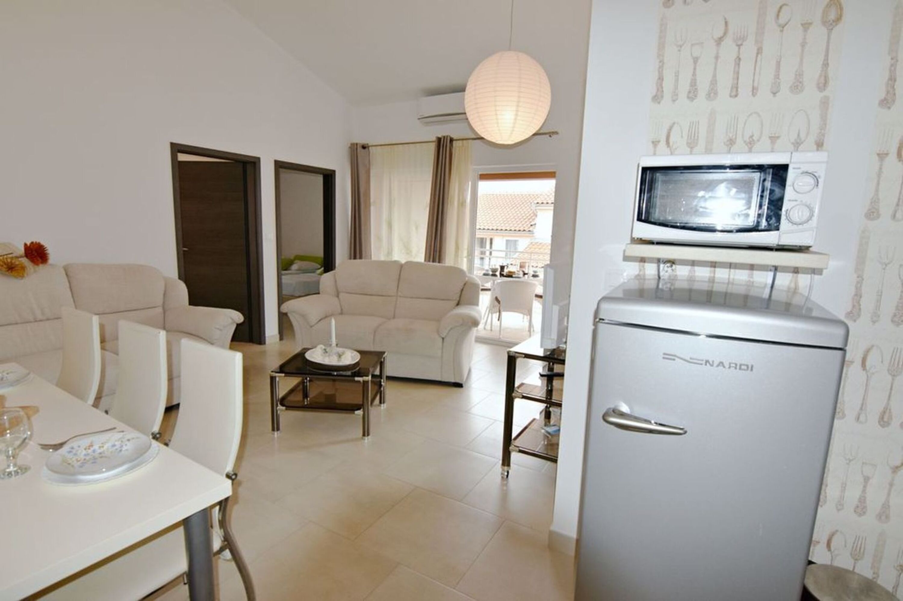 Apartment, 2 Schlafzimmer, Terrasse, Gartenblick | Zimmerausstattung