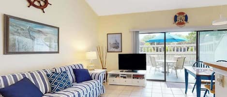 TV, DVD player, offices