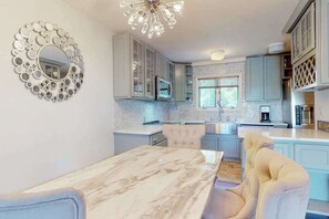 Fridge, microwave, oven, stovetop - Sea Colony condo with water views, pools, beach access, tennis, & private deck (Bethany Beach)