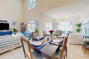 Dining - Salt Pond home with on-site golf, indoor/outdoor pools, gym, & sports courts (Bethany Beach)