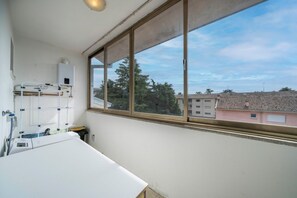 Interior - A comfortable and welcoming 60 square meters apartment, perfect for four people, located on the fourth floor of a period building without an elevator.The property is located in a quiet area, allowing our guests to easily and quickly reach the center of U (Udine)