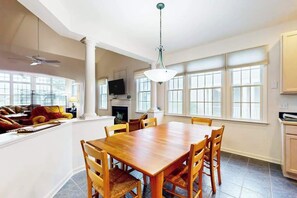 Dining - Bear Trap Dunes resort home with pool, sauna, & large deck (Ocean View)