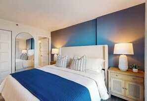 Iron/ironing board, travel cot, WiFi, bed sheets - Sea Colony Ocean renovated beachfront condo with balcony, AC, pools, & tennis (Bethany Beach)