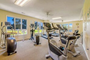 Fitness facility - Salt Pond home with community pool, tennis court & gym access (Bethany Beach)