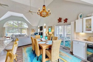 TV, DVD player, offices - Salt Pond home with community pool, tennis court & gym access (Bethany Beach)