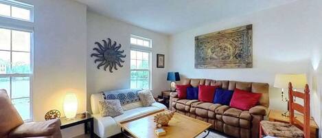 TV, DVD player, offices