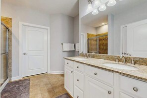 Shower, towels