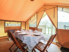 Dining - Bracelands - Safari Tent 3 (Coleford)