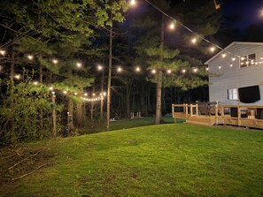 Terrace/patio - Lake Retreat - Private Dock • Hot Tub • Arcade • Pickleball • Basketball (Gobles)