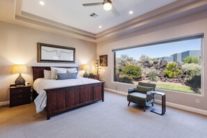3 bedrooms, iron/ironing board, free WiFi, bed sheets - Snow Canyon Luxury Retreat in Exclusive Entrada with Courtyard and Casita (Santa Clara)
