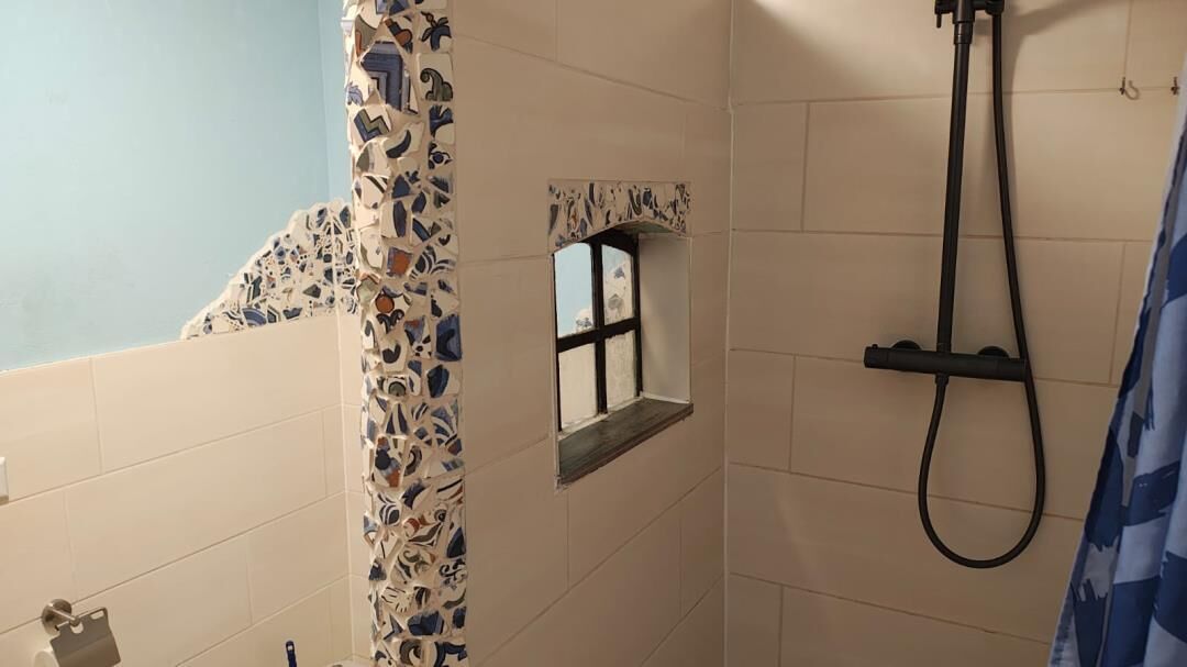 Dusche, Handtücher