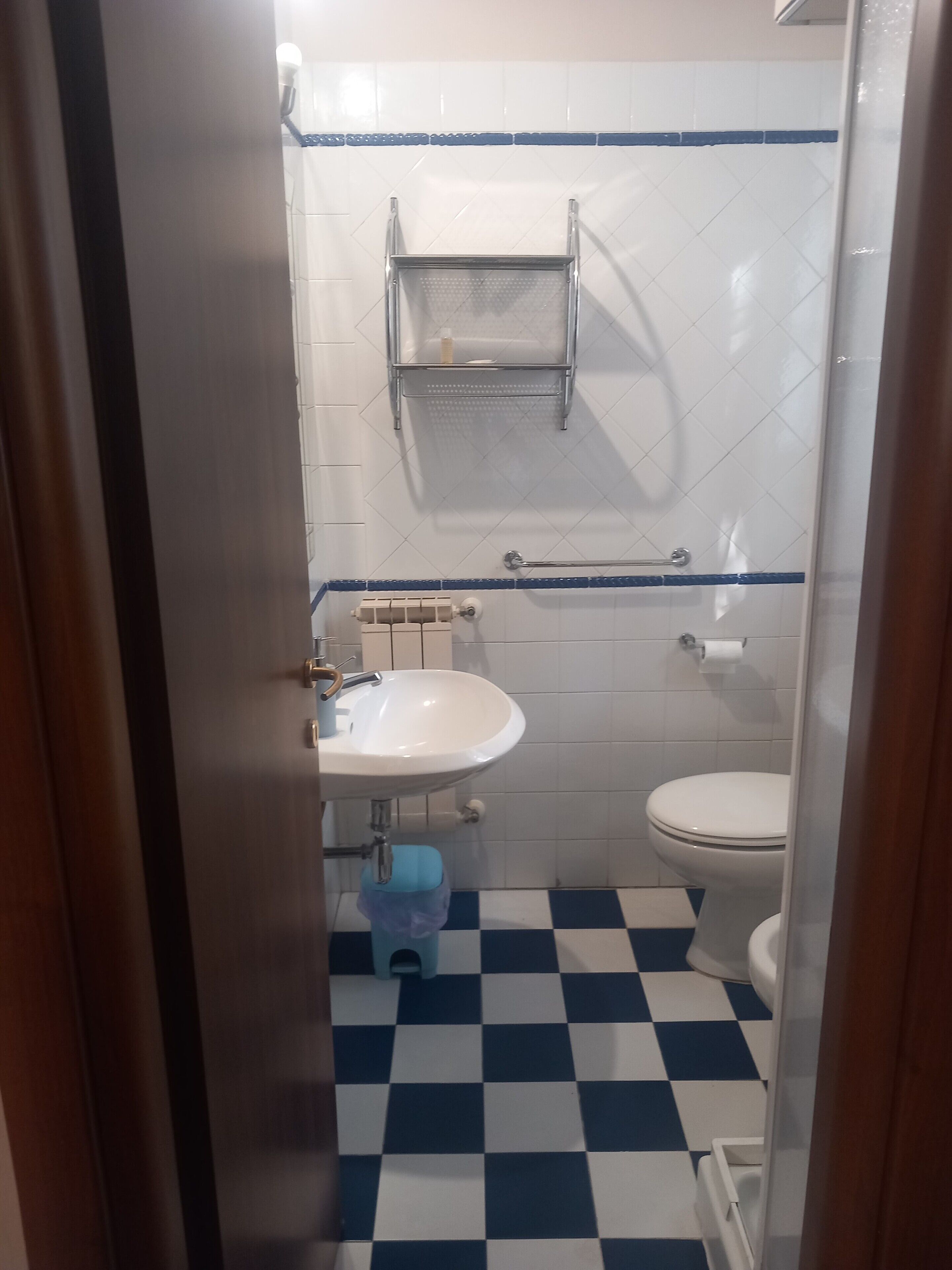 Douche, serviettes fournies