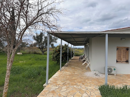 Terrace/patio. Nafplio Garden House · 5' to Old Town · Free Parking