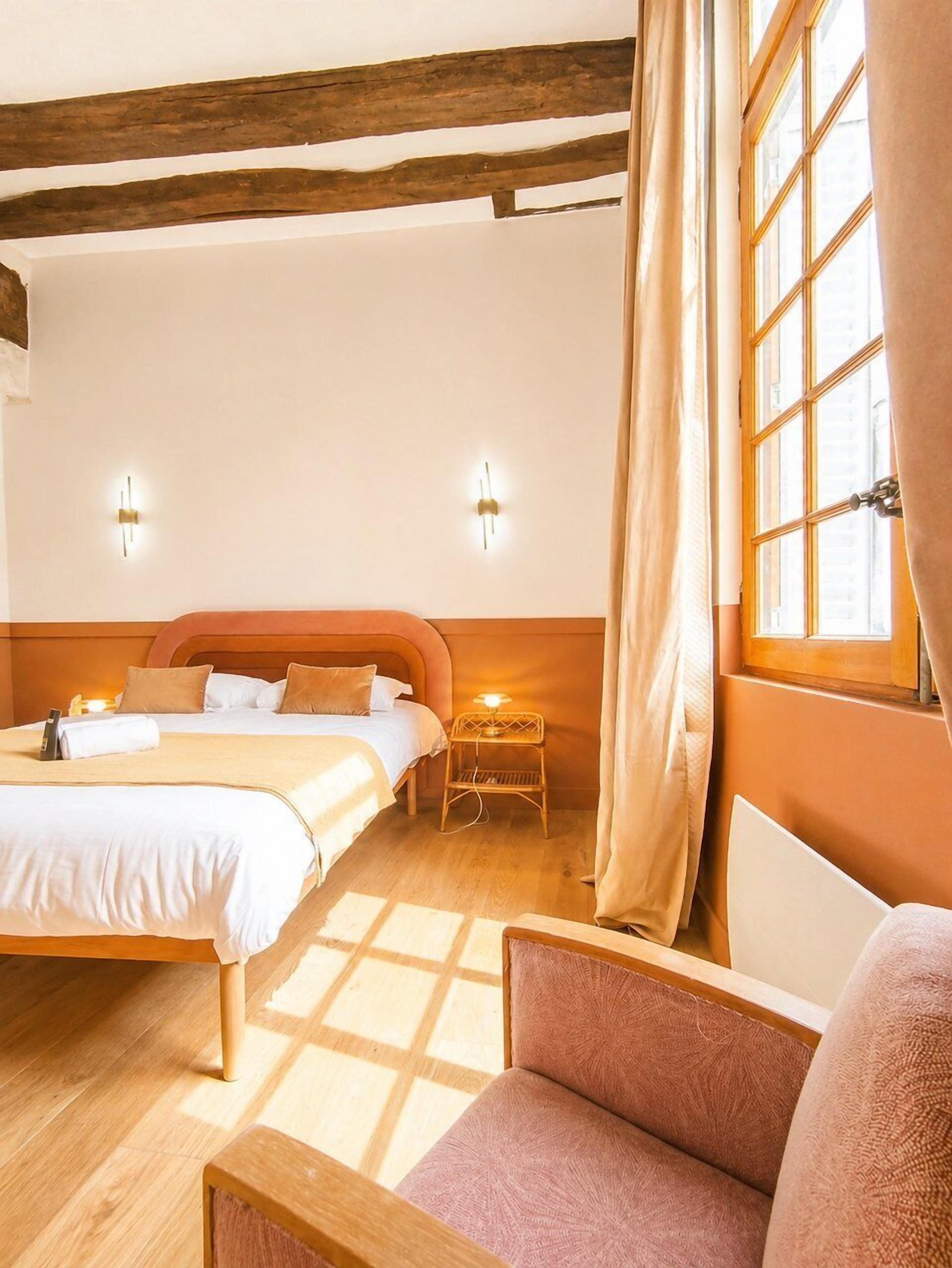 2 slaapkamers, een bureau, gratis wifi, beddengoed