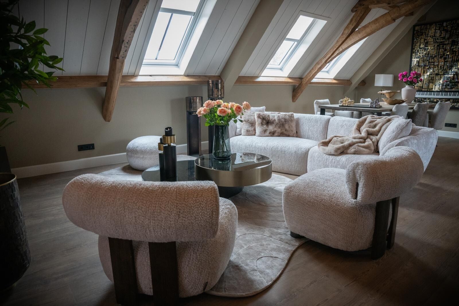 Penthouse Deluxe | Coin séjour