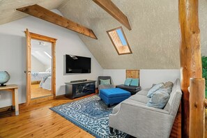 Desk, iron/ironing board, WiFi, bed sheets - Fern & Pine | 4BR Retreat w/ Games & Spacious Yard (Sylvan Lake)