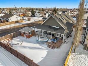 Exterior - Fern and Pine 4BR Retreat by Lake w Deck (Sylvan Lake)