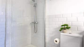 Shower, hair dryer