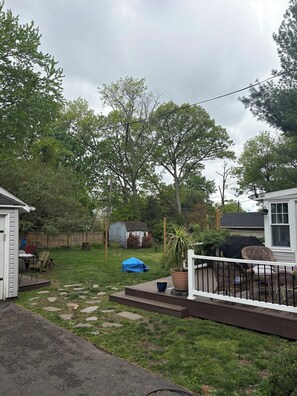 Terrace/patio - Historic center hall colonial. Close to Philly and the shore (Palmyra)