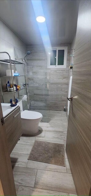 Shower, towels, soap, toilet paper - Cozy Stylish 1-Bdrm Near Bavaro Beach & More! (Punta Cana)