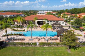 Outdoor pool - Cozy 3BR Townhome - Pool - Bella Vida Resort! (Kissimmee)