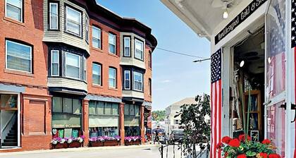 Boothbay Harbor penthouse in the heart of downtown with harbor views