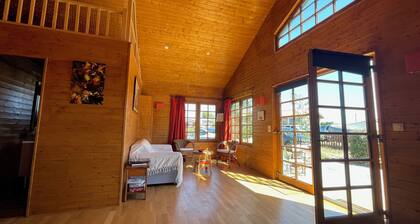 Maison de plage en bois pour les vacances - Le Verdon-sur-Mer (33)