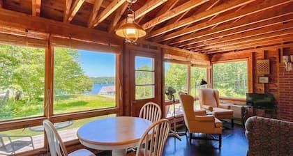 Classic home overlooking the St. George River with deck & great views