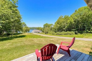 Property grounds - Classic home overlooking the St. George River with deck & great views (St. George)