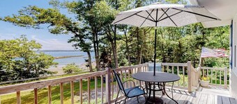 Oceanfront home on Lobster Cove with deck & shared firepit - walk to town