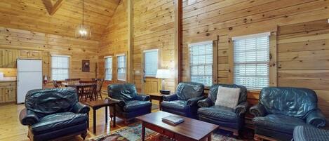TV, fireplace, DVD player, ping pong