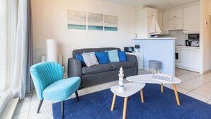 Living area - 1 bedroom accommodation in De Panne (De Panne)