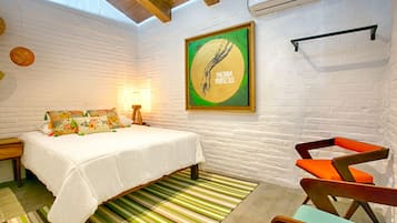 Individually decorated, laptop workspace, free WiFi, bed sheets
