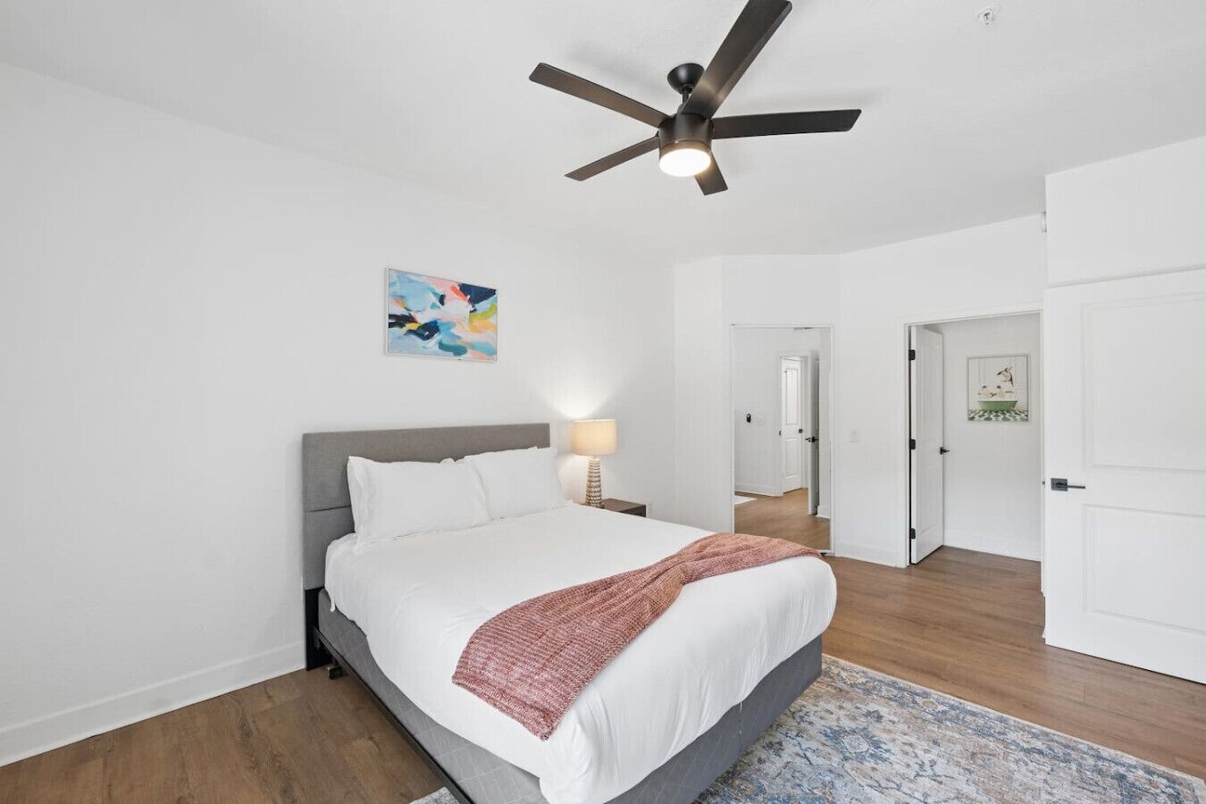 1 bedroom, iron/ironing board, travel crib, free WiFi