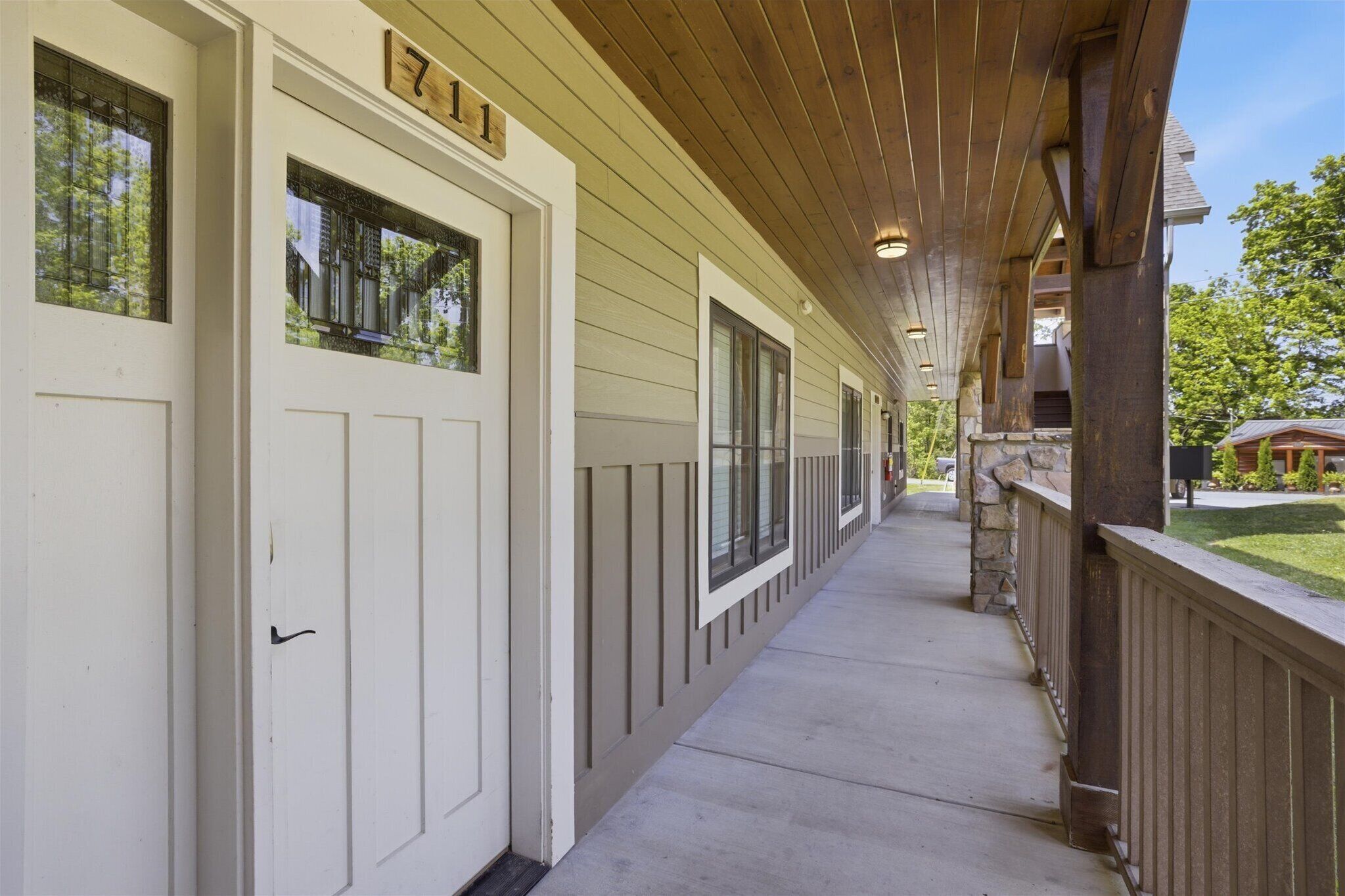 Exterior detail