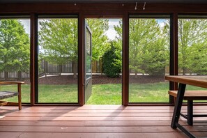 Outdoor dining - Home Near Beach | Shared Pool & Tennis Courts (Rehoboth Beach)