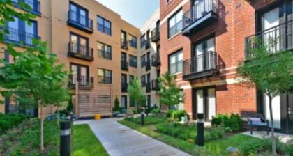 One bedroom apartment with garage parking included on-site