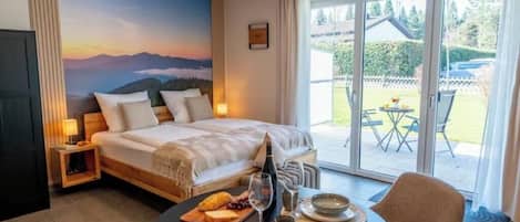 1 chambre, fer et planche Ă repasser, Wi-Fi, literie fournie
