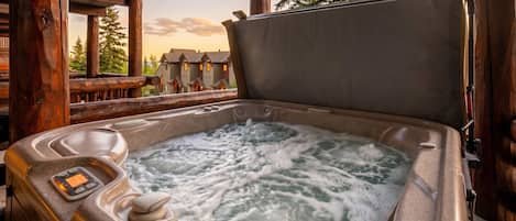 Bain à remous extérieur
